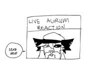 live aurum reaction live aurum reaction