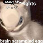 too many thoughts too many thoughts